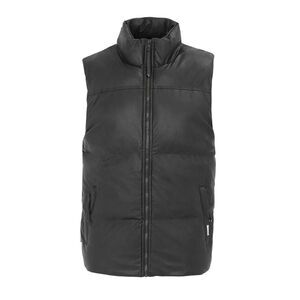 Firetrap Mens PU Padded Vest / Black
